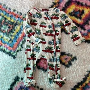 MilkBarn Christmas tree trucks sleeper